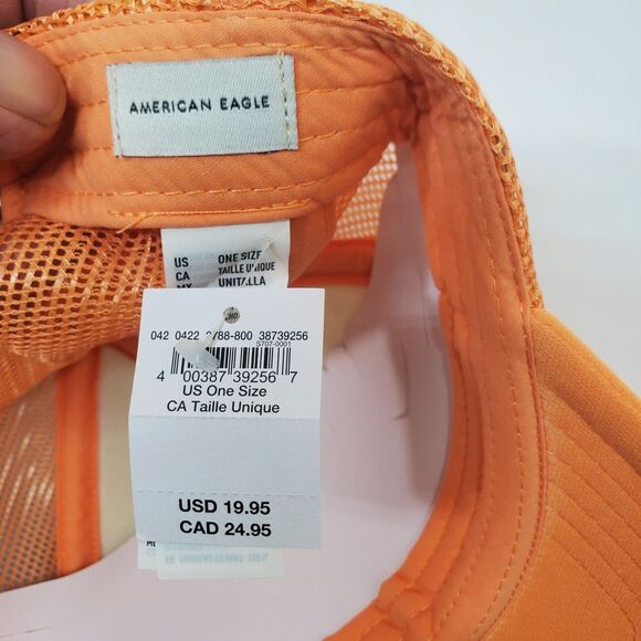 The Rolling Stones Adjustable Snapback Truckers Hat American Eagle One Size NWT - Picture 6 of 11